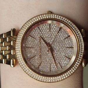 Rose Gold MK watch ⌚